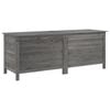 vidaXL Tuinbox 150x50x56,5 cm massief vurenhout antracietkleurig