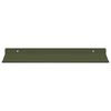 vidaXL Drijvende plank 4 pcs Olijf Groen 40 x 18 x 2,5 cm Staal