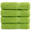 vidaXL Handdoeken SOLUND 4 st 600 g/m&sup2; 50x100 cm appelgroen