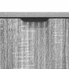 vidaXL Dressoir met lade Grijs Sonoma 79,5 x 33 x 82 cm Bewerkt hout