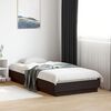 vidaXL Bedframe met LED-verlichting zwart 75x190 cm