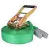 vidaXL Slackline 15 m x 50 mm 150 kg groen
