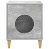 vidaXL Kattenhuis Beton 42,5 x 40 x 53 cm Bewerkt hout