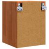 vidaXL Wandkast 2 pcs Wasbruin 30 x 30 x 40 cm Massief grenenhout