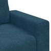 vidaXL Sofastoel Blauw 100x77x82 cm Fluweel