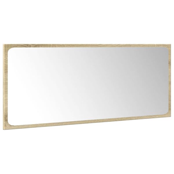 vidaXL 3-delige Badkamermeubelset bewerkt hout sonoma eikenkleurig