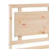 vidaXL Bedframe extra lang zonder matras massief hout 140x220 cm