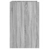 vidaXL Wasmachinekast Grijs Sonoma 67,5 x 62 x 97 cm Bewerkt hout