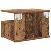 vidaXL Vliegend Nachtkastje 2 pcs Oudhout 40 x 31 x 28 cm Bewerkt hout