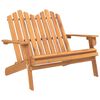 vidaXL 3-delige Loungeset Adirondack massief acaciahout