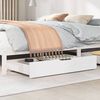 vidaXL Bedlades 2 st 95x55x17 cm massief grenenhout