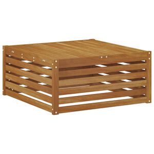 vidaXL Buiten Tafel Massief Acaciahout Naturel 79 x 79 x 37 cm