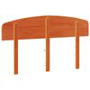 vidaXL Hoofdbord 140 cm massief grenenhout wasbruin