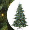 vidaXL Kunstmatige Inklapbare Kerstboom Groen 180 cm PVC en staal