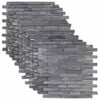 vidaXL Moza&iuml;ek Tegels Grijs 30 x 30 cm Marmer