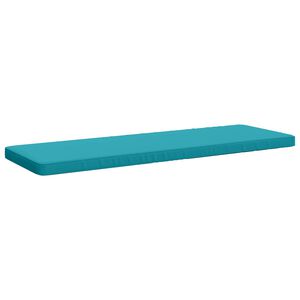 vidaXL 1-delig Bankkussen VUGHT 100% Polyester Turquoise