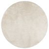 vidaXL Vloerkleed OVIEDO laagpolig &Oslash; 120 cm beige