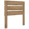 vidaXL Hoofdbord Artisan Eiken 75 cm Bewerkt hout