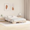 vidaXL Bedframe Naturel 120 x 190 cm Massief grenenhout