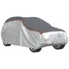 vidaXL Autohoes voor SUV hagelbescherming XL zilverkleurig en grijs