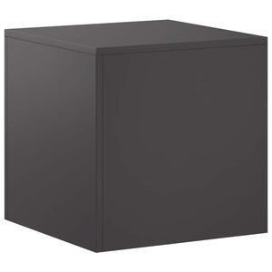vidaXL Plantenstandaard Zwart 40 x 40 x 40 cm Staal