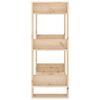 vidaXL Boekenkast / kamerscherm 60x35x91 cm massief grenenhout