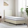 vidaXL Traagschuimmatras 80x200x17 cm Zacht wit
