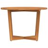vidaXL Tuintafel rond Ø110x75 cm massief acaciahout
