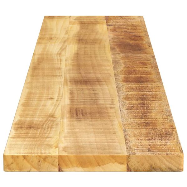 vidaXL Tafelblad rechthoekig 140x40x2,5 cm massief ruw mangohout