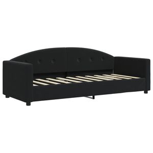 vidaXL Slaapbank 80x200 cm fluweel zwart