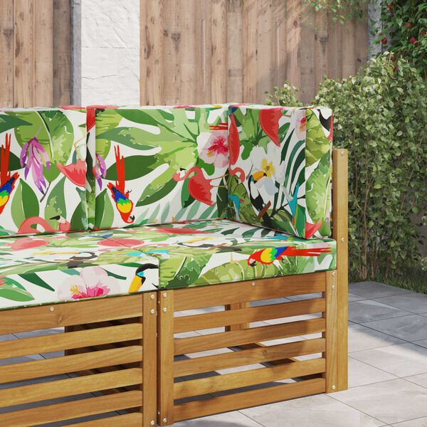 vidaXL Buiten bankkussen 3 pcs kleurrijk Polyester