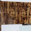vidaXL Hangkast met opslag Gerookt eiken 60 x 31 x 100 cm Bewerkt hout