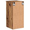 vidaXL Badkamer Kast Oud Hout 30 x 31,5 x 61 cm Bewerkt hout & Metaal