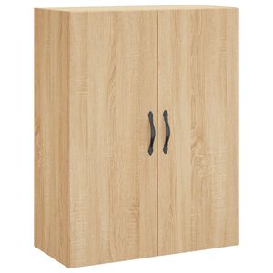 vidaXL Wandkast 69,5x34x90 cm bewerkt hout sonoma eikenkleurig