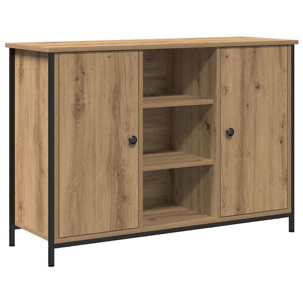 vidaXL Dressoir Artisan Eiken 100 x 35 x 70 cm