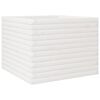 vidaXL Plantenbak 60x60x45,5 cm massief grenenhout wit