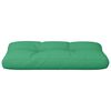 vidaXL Palletkussen 70x40x12 cm stof groen