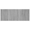 vidaXL Hoofdbord 200x1,5x80 cm bewerkt hout grijs sonoma eikenkleurig