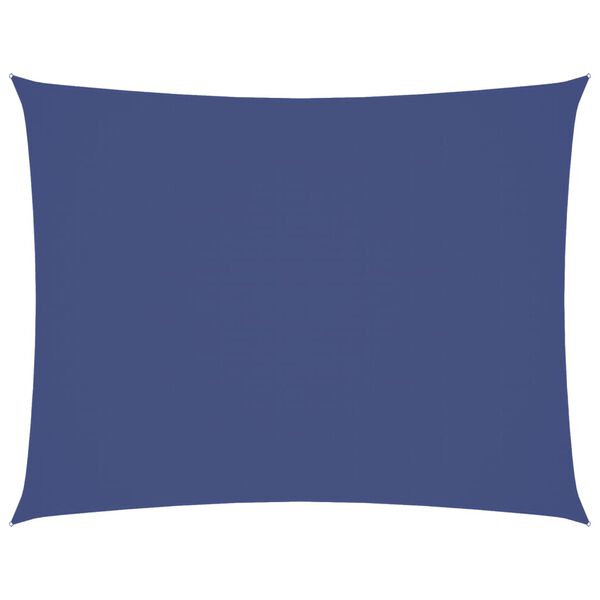 vidaXL Zonnescherm rechthoekig 3x4,5 m oxford stof blauw