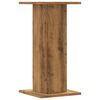 vidaXL Plantenstandaards 2 st 30x30x60 cm hout artisanaal eiken