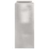 vidaXL Plantenstandaard 2 pcs Zilver 24 x 24 x 55 cm Roestvrij staal