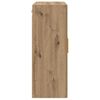 vidaXL Wandkast 2 pcs Artisan Eiken 69,5 x 34 x 90 cm Bewerkt hout