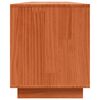 vidaXL TV-kast Bruin 156 x 37 x 45 cm Bewerkt hout