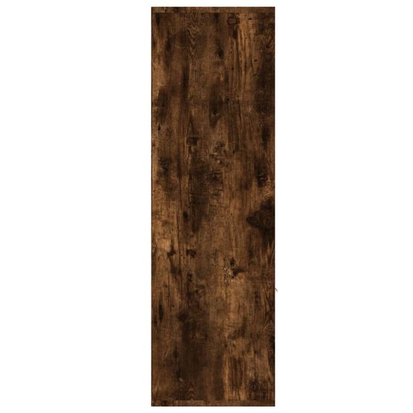 vidaXL Boekenkast 98x30x98 cm gerookt eikenkleurig
