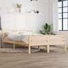 vidaXL Bedframe zonder matras massief hout 160x200 cm