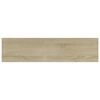 vidaXL Wandschappen 4 st 40x10x1,5 cm bewerkt hout sonoma eikenkleurig