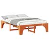 vidaXL Bedframe Bruin 160 x 200 cm Massief grenenhout