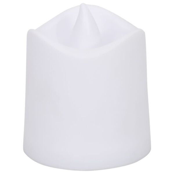 vidaXL Theelichtjes 24 st LED vlamloos elektrisch meerkleurig