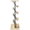 vidaXL Tijdschrift Rek Sonoma Eiken 68 x 40 x 123.5 cm Bewerkt hout