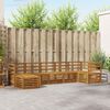 vidaXL Sofa-Sets 7 pcs Naturel Massief Acaciahout